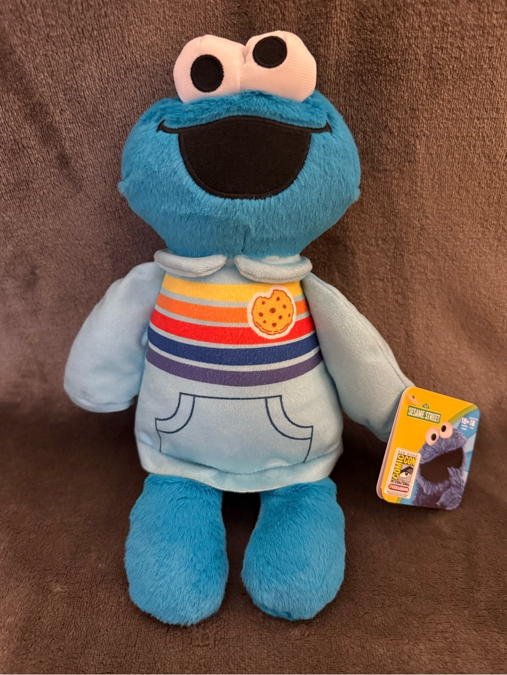 NWT Comic Con Exclusive Cookie Monster plush by Just Play